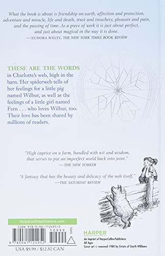 Charlotte's Web: A Newbery Honor Award Winner