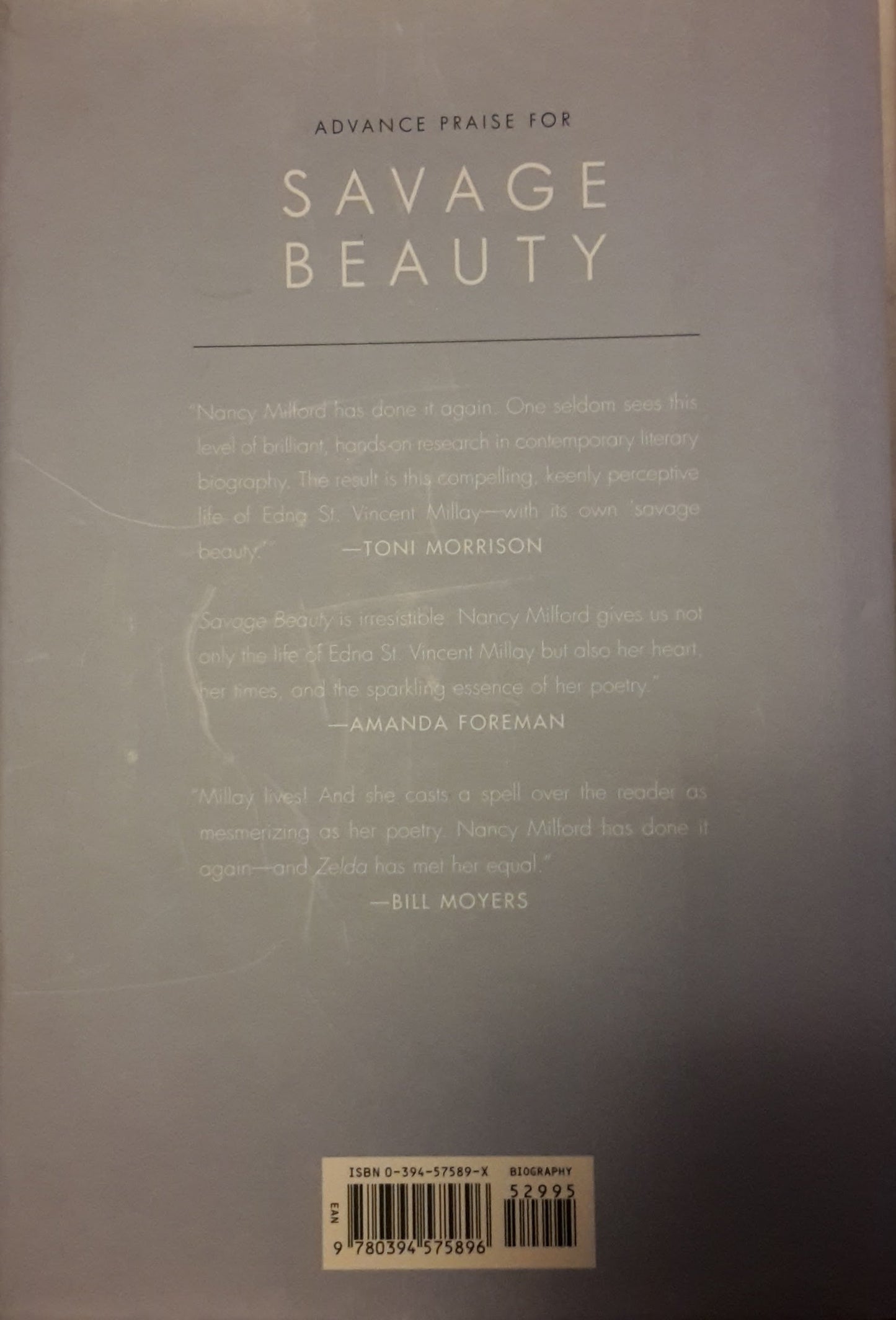 Savage Beauty: The Life of Edna St. Vincent Millay