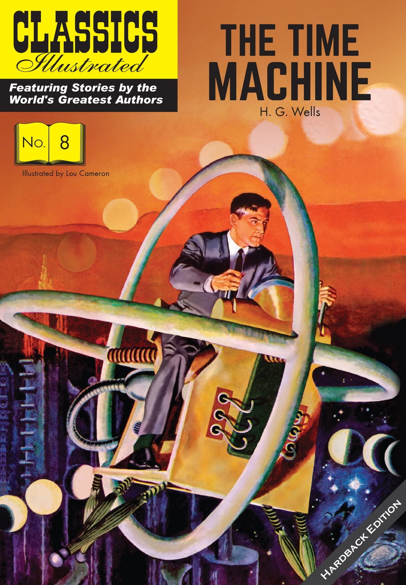 The Time Machine (Classics Illustrated Vintage Replica Hardcover)